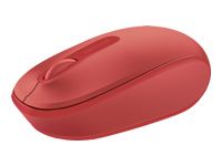 MS Wireless Mbl Mouse 1850 EN/AR/CS/NL/FR/EL/IT/PT/RU/ES/UK EMEA EFR Flame Red V2