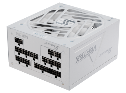 Power Supply SEASONIC VERTEX GX-1000 1000W White, 80+ Gold PCIe 5.0, Fully Modular
