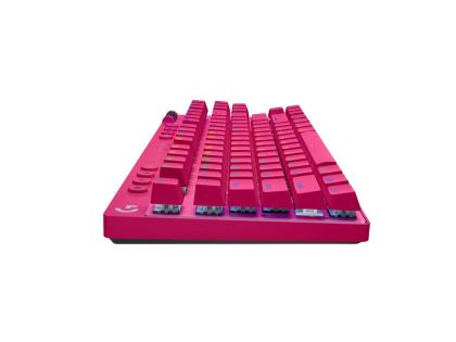 Gaming Mechanical keyboard Logitech G Pro X TKL Lightspeed Tactile Switch, Magenta