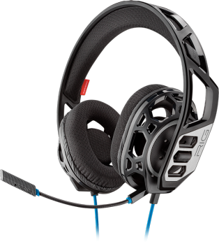 Gaming headset Nacon RIG 300HS, Microphone, Black/Silver