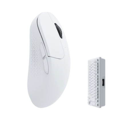 Gaming Mouse Keychron M3 Mini 4000Hz Matte White Wireless