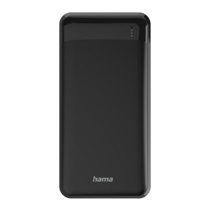 Hama "Eco Power 20" Power Pack, 20000 mAh, Outputs: 1 x USB-C, 2 x USB-A, black