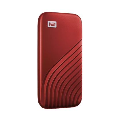 External SSD WD My Passport, 2TB, USB 3.2 Gen 2 Type-C, Red