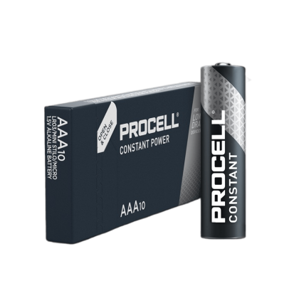 PROCELL Alkaline Battery LR03 1,5V AA  10pk  CONSTANT MN2400  PROCELL
