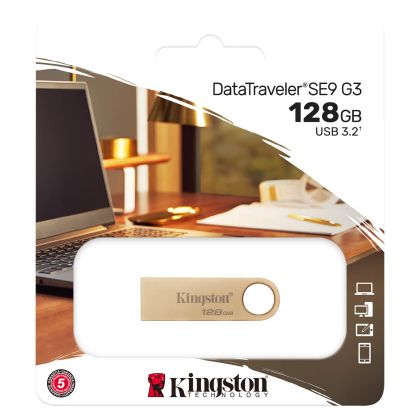 USB памет KINGSTON DataTraveler SE9 G3, 128GB, USB 3.2 Gen 1