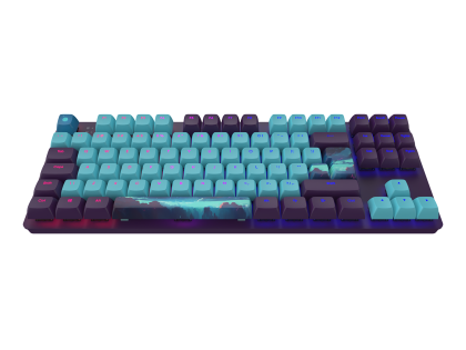 Gaming Mechanical Keyboard Dark Project 87 Night Sky RGB TKL - G3MS Sapphire Switches, ABS