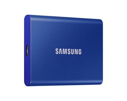 Външен SSD Samsung T7 Indigo Blue SSD 2000GB USB-C, Син