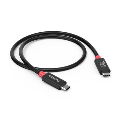 Hama USB-C Cable, E-Marker, USB4 Gen2, 20 Gbit/s, 5 A, 240 W, 2.00 m