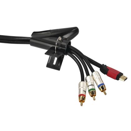 Hama Flexible Spiral Cable Conduit, Universal, 25 mm, 2 m, black