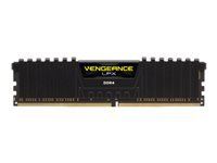 Corsair DDR4, 3600MHz 16GB 2 x 8GB DIMM, Unbuffered, 18-22-22-42, 1R, XMP 2.0 Vengeance LPX Black, 1.35V, EAN:0840006612971