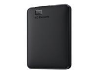 WD Elements 1TB HDD USB3.0 Portable 2.5inch RTL extern RoHS compliant Low cost black