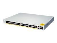 CISCO Catalyst 1000 48-Port Gigabit PoE+ PoE Budget 370W 4 x 1G SFP Uplinks LAN Base