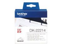 BROTHER DK22214 Brother szalagcimke 12mm, feher