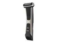 Philips Waterproof body trimmer Series 7000, Razor following 4D contour, Built-in trimmer (3 - 11 mm)