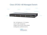 CISCO SF350-48 48-port 10/100 Managed Switch