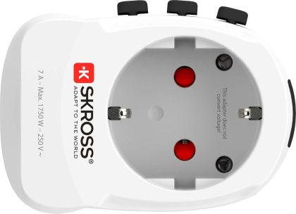 World Adapter SKROSS PRO Light USB, 1.302472, World