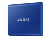 SAMSUNG Portable SSD T7 500GB external USB 3.2 Gen 2 Indigo Blue
