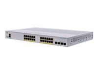 CISCO Business CBS250 switch intelligent 24-port GE PoE 4x1G SFP