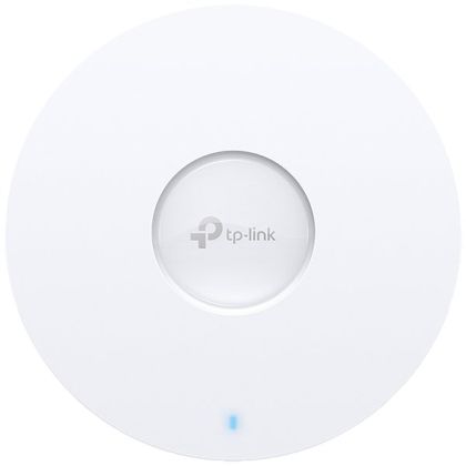 TP-Link EAP610 AX1800 Wireless Dual Band Ceiling Mount Access Point, 574Mbps (2.4 GHz) + 1201 Mbps (5 GHz), 1 x G RJ45 port, 802.3at POE and 12V DC, 4×Internal Antennas, MU-MIMO, Seamless Roaming, Band Steering, Beamforming, Load Balance, Omada APP
