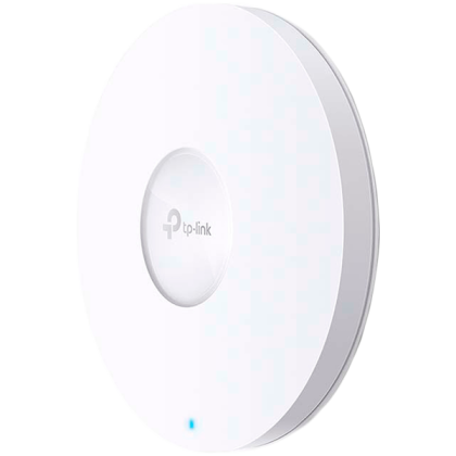 AX3000 Ceiling Mount Dual-Band Wi-Fi 6 Access Point PORT:1× Gigabit RJ45 PortSPEED:574Mbps at  2.4 GHz + 2402 Mbps at 5 GHzFEATURE: 802.3at POE and 12V DC, 2×Internal Antennas, 160MHz  Supported, MU-MIMO, Seamless Roaming, Band Steering, etc.