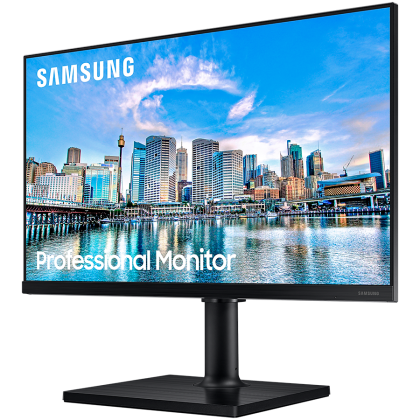 Monitor LED Samsung LF27T450FQRXEN T45F, 27" FHD FLAT 16:9 (1920x1080) IPS 75Hz, 250 cd/㎡, 1000:1, 5ms, 178/178, FS, 1xDP 2xHDMI, 2xUSB 2.0, 3.5 Jack, Tilt/Pivot/Swivel/HeightAdj (130mm), VESA 100x100, 3Y