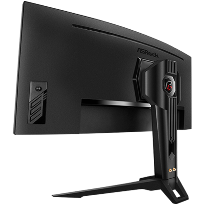 Asrock Curved Gaming Monitor, 34" WQHD(3440x1440) 1500R VA, 165 Hz, 115% sRGB, 3000:1, 550 cd/m², 178º/178º, 1ms (MPRT), Flicker-free, 2x 2W Speakers, 2x HDMI 2.0, 1x DP 1.4, 1x Audio Jack (3.5mm), Wi-Fi Antenna (7 dBi), 3Y