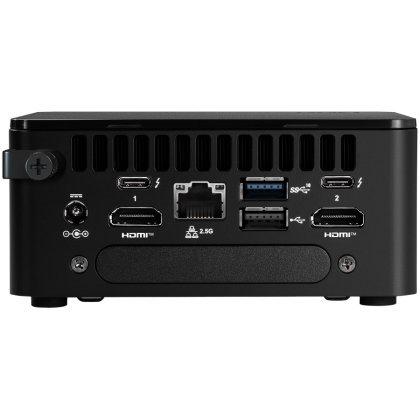 ASUS NUC 13 Pro Kit NUC13ANHi3, Core i3-1315P Processor, 4xUSB, M.2 22x80 NVMe; 22x42 SATA, 2.5'' SATA slot, 2,5Gbe LAN, 2xHDMI, 2x Thunderbolt 4 (USB-C+DP), no cord, single unit, EAN:5032037267762