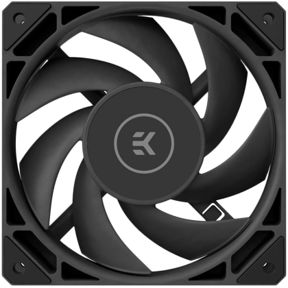 EK-Loop Fan FPT 120 - Black (550-2300rpm), 120mm fan, 4-pin PWM, 36 dBA (max. RPM)
