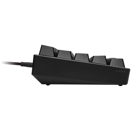 Corsair K65 RGB MINI 60% Mechanical Gaming Keyboard, Backlit RGB LED, CHERRY MX SPEED, Black, Black PBT Keycaps, EAN:0840006635772