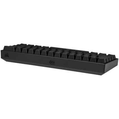 Corsair K65 RGB MINI 60% Mechanical Gaming Keyboard, Backlit RGB LED, CHERRY MX SPEED, Black, Black PBT Keycaps, EAN:0840006635772