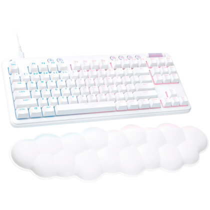 LOGITECH G713 TKL Corded Gaming Keyboard - OFF WHITE - USB - US INT'L - TACTILE