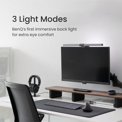 BenQ ScreenBar Halo LED Monitor Light, Wireless Controller, Adjustable Brightness and Color