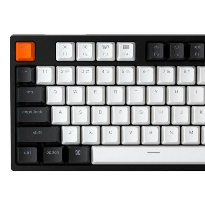 Mechanical Keyboard Keychron C2 Full-Size Gateron G Pro Brown Switch White LED ABS