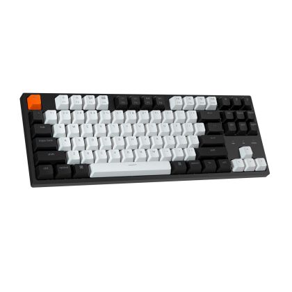 Mechanical Keyboard Keychron C1 TKL Gateron G Pro Brown Switch, White Backlight
