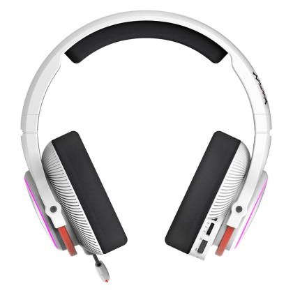 Gaming headphone A4TECH Bloody MR720 Naraka, RGB, Bluetooth + USB, White