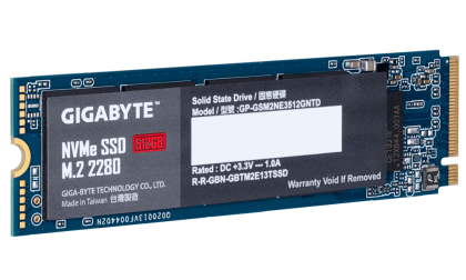 Solid State Drive (SSD) Gigabyte M.2 Nvme PCIe SSD 512GB 