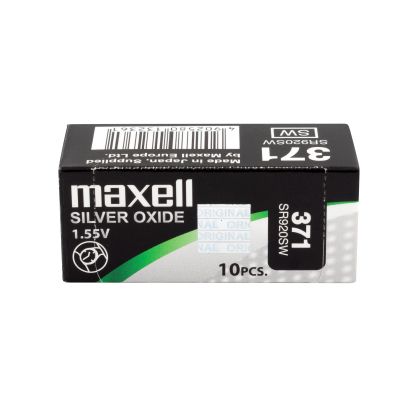 Button Battery Silver MAXELL SR-920 SW /370/371/AG6  1.55V