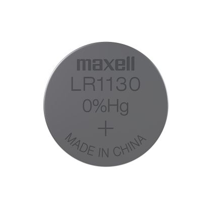 Button alkaline battery LR-1130 AG10 1.55V 10 pcs/pack  price for 1 battery MAXELL