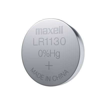 Button alkaline battery LR-1130 AG10 1.55V 10 pcs/pack  price for 1 battery MAXELL