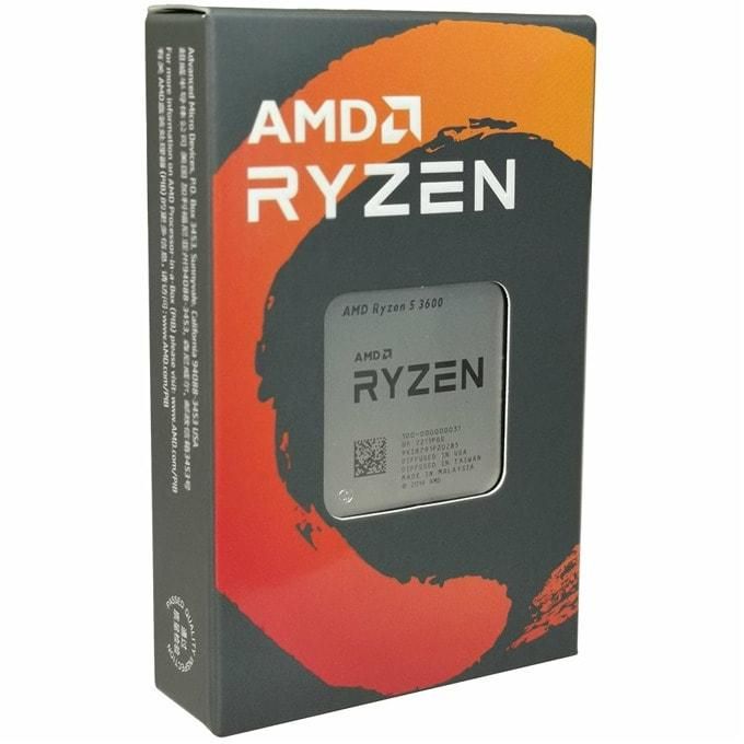Bermad Inhalen Antipoison CPU AMD RYZEN 5 3600 6-Core 3.6 GHz (4.2 GHz Turbo) 35MB/65W/AM4/BOX NO  COOLER