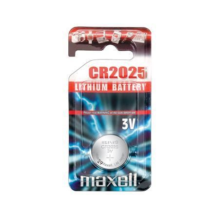 Cuna agradable habilidad Lithium Button Battery MAXELL CR2025 3V 1pc./1pc./