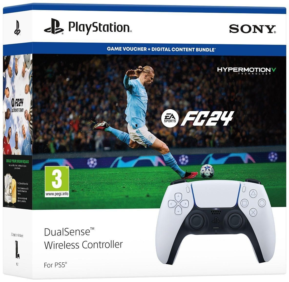 Consola PS5 + EA Sports FC 24 + Control Dualsense Midnight B