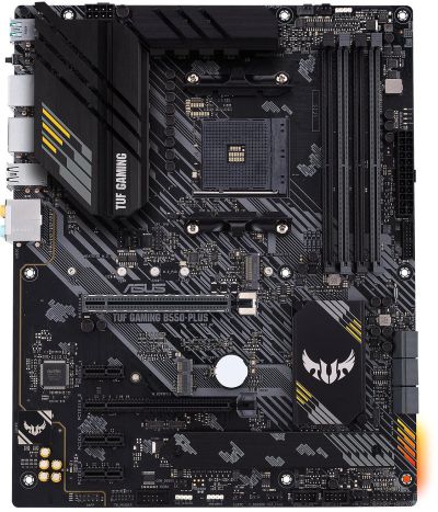 Motherboard ASUS TUF B550-PLUS GAMING socket AM4, 4xDDR4, Aura Sync, PCIe 4.0, Dual M.2, 2.5GB Lan
