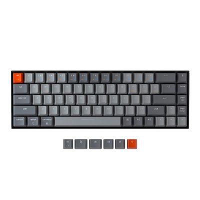 Mechanical Keyboard Keychron K6 Hot-Swappable 65% Gateron Blue Switch RGB LED ABS