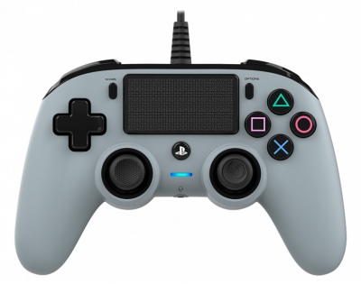 Wired Gamepad Nacon Wired Compact Controller, Silver