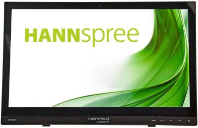 Touch Monitor HANNSPREE HT 161 HNB, TFT, 15.6 inch, Whide, HD Ready, D-Sub, HDMI, 10 Point Touch, Black