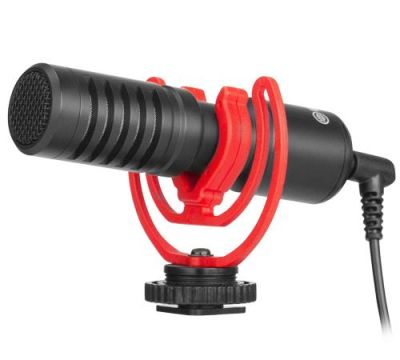 BOYA Super-cardioid Condenser Shotgun Microphone, 3.5mm