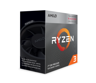 CPU AMD RYZEN 3 3200G 4-Core 3.6 GHz (4.0 GHz Turbo) 6MB/65W/AM4/BOX