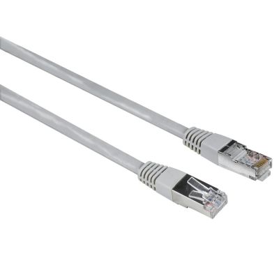 Network Cable HAMA CAT 5e, FTP/UTP, RJ-45 - RJ-45, 20 m, Standard, Grey