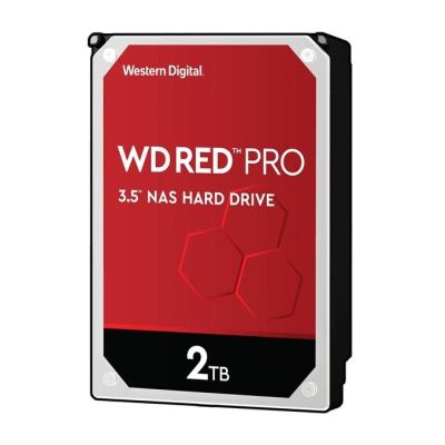HDD WD Red Pro NAS, 2TB, 7200rpm, 64MB, SATA 3